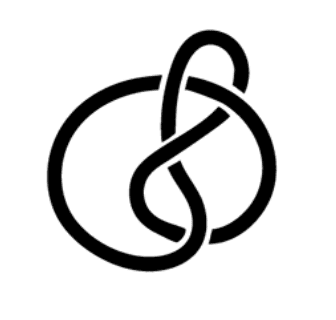 a photo of figure-eight knot